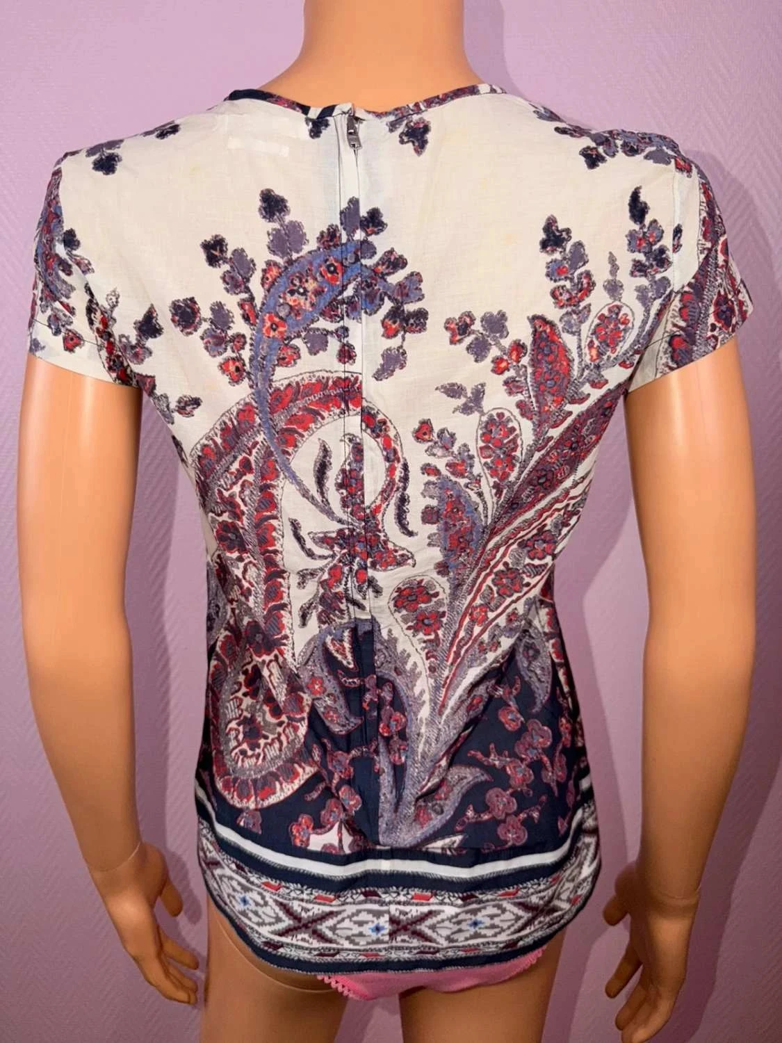 Blouse T-shirt, Isabelle marrant size 38 – photo 5